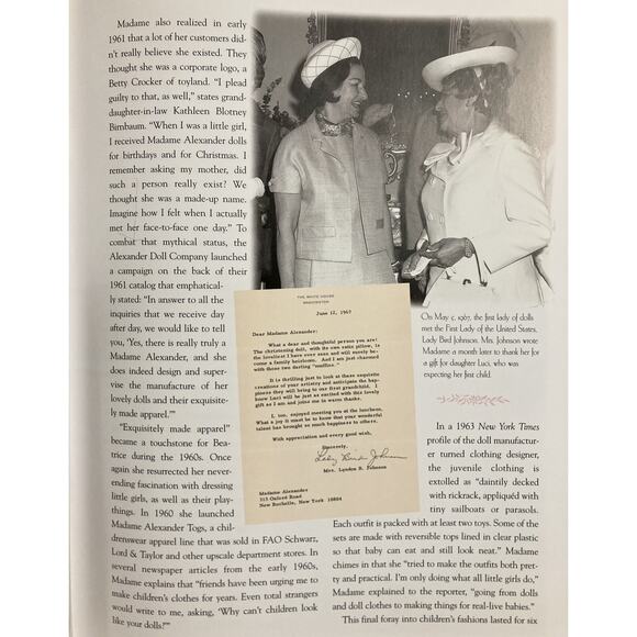 Madame Alexander Dolls Book Portfolio Press Collectible First Edition 1999 NEW - Picture 5 of 12